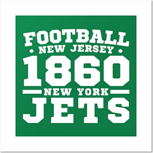 Football New Jersey 1960 New York Jets Posters and Art